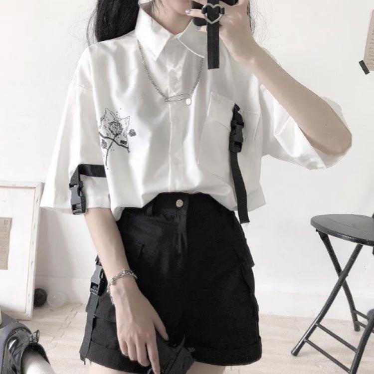 量産型 地雷系 女子 セットアップ レディース 2点セット 病み可愛い