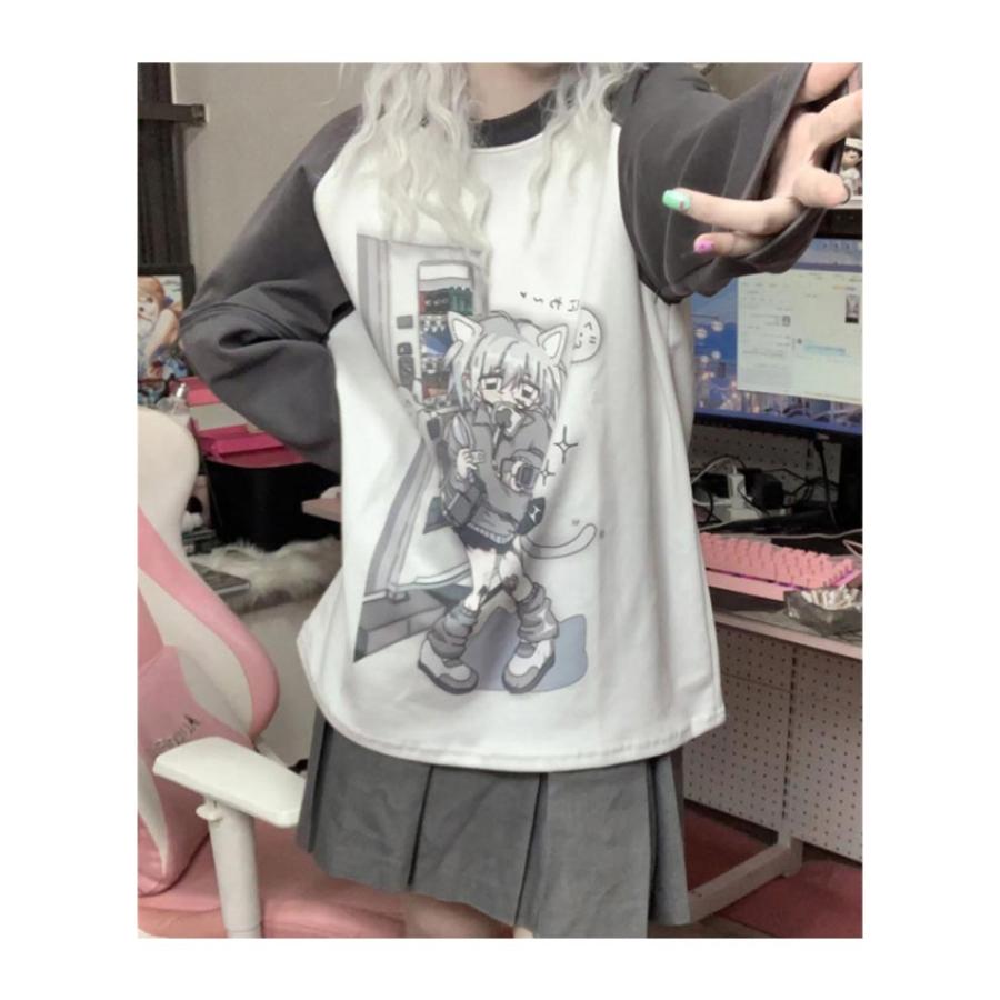 Tシャツ レディース 袖取り外す可能 トレーナー スウェット 夏 秋 春