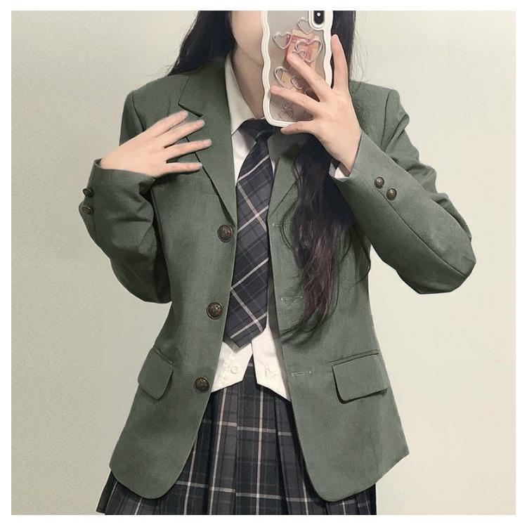 制服 ブレザー 女の子 学生服 ジャケット スーツ アウター 入学式 