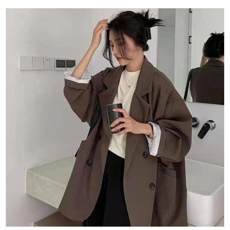 ダブル ブレスト テーラード ジャケット レディース アウター