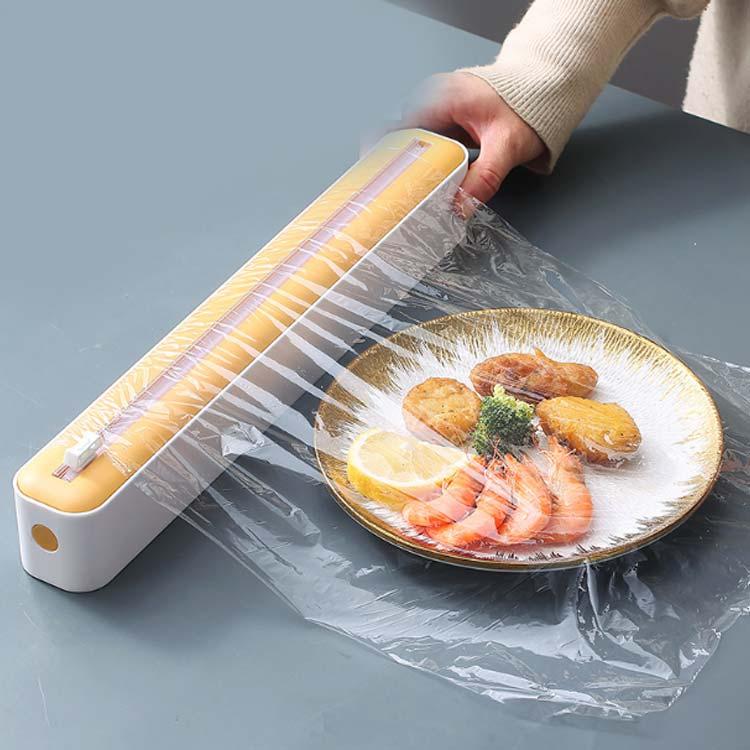 カッター付きラップケース ラップフィルム 切断ボックス マグネット