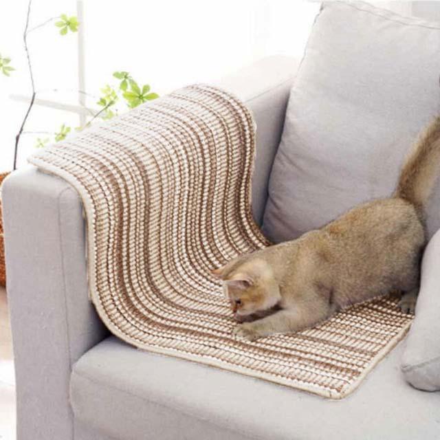 猫 爪とぎ ソファー 壁 キャットタワー 保護 貼れる しつけ サイザル