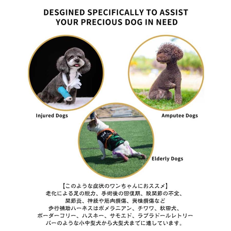 犬 介護 ハーネス 歩行補助 全身サポート 介護用 歩行補助ハーネス