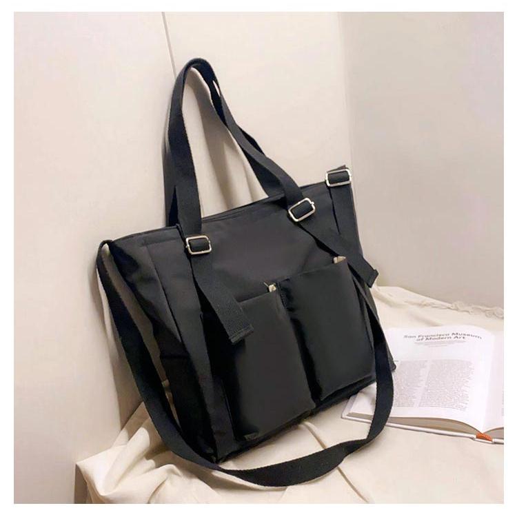 黒のナイロン製2WAYバッグ 2wayバッグ レディース メンズ ナイロン 防水 ショルダー バッグ 2way
