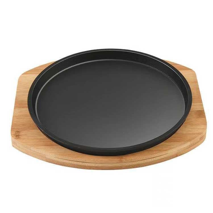 ステーキ皿 鉄板 大判 IH対応 業務用 鉄器 鋳物 鋳型 プレート お皿