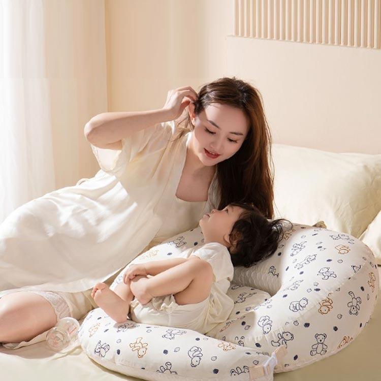 吐き戻し防止 背中スイッチ 赤ちゃん ベビークッション 吐き戻し軽減