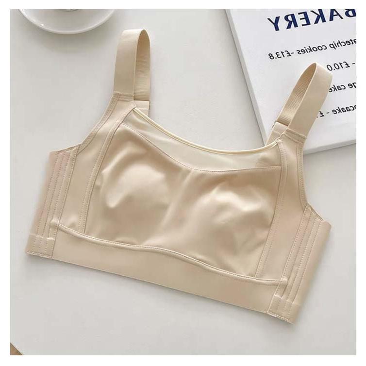 2枚セット！大きな胸を小さく見せるブラ ノンワイヤー