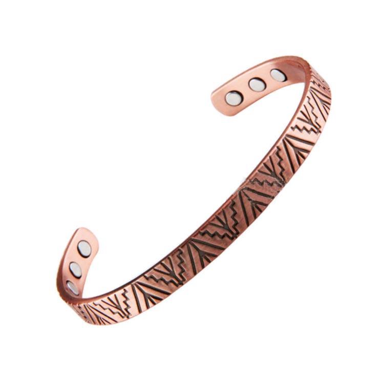 銅 ブレスレット 健康 効果 メンズ レディース バングル レッド銅