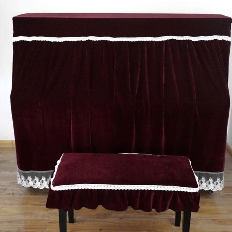 ピアノカバー アップライト フルカバー シンプル 2点セット 椅子カバー