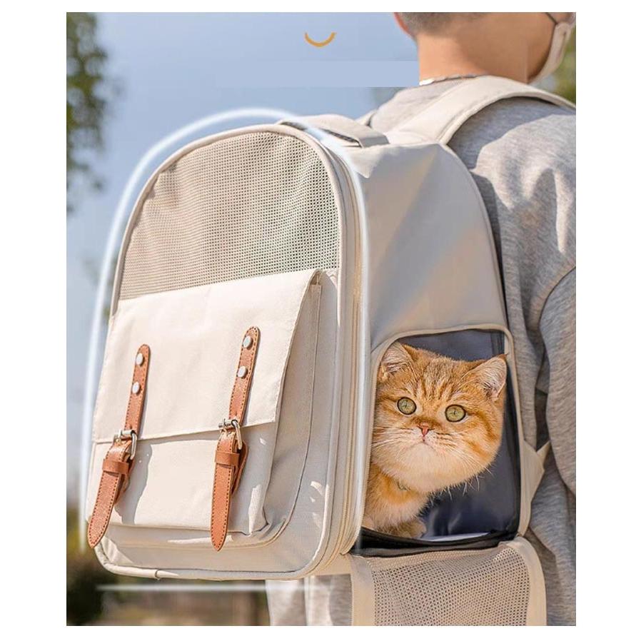 ペットキャリーバッグ 折りたたみ 大きめ リュック ペットキャリー