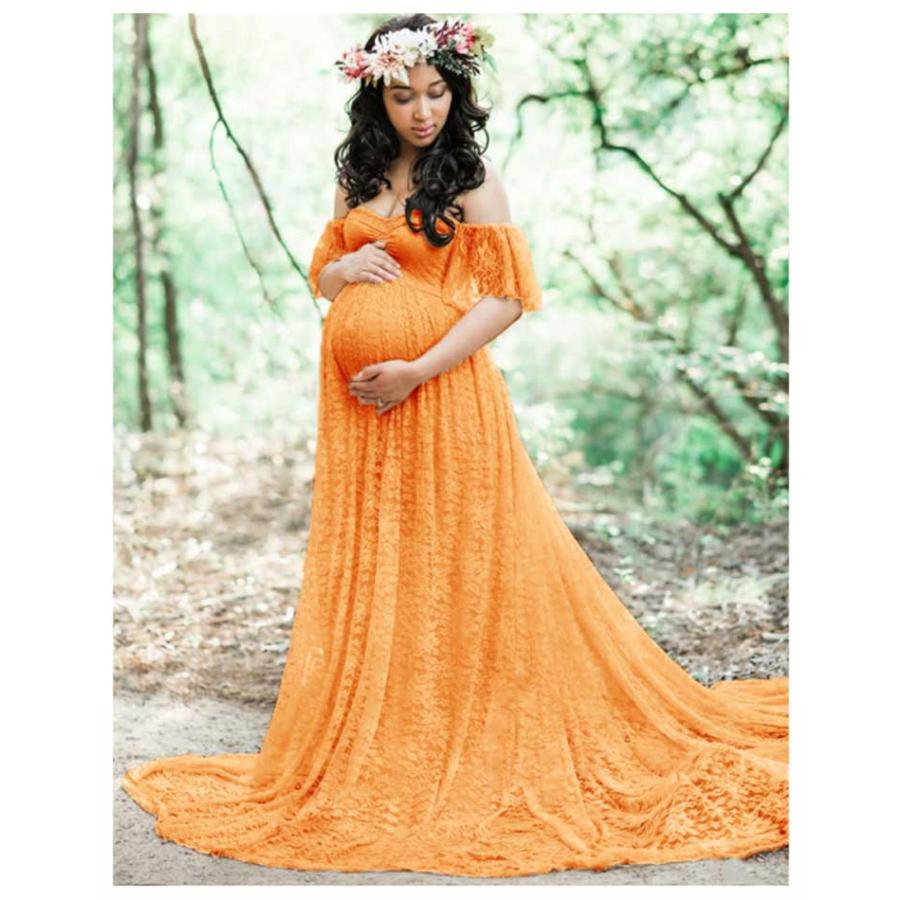 マタニティ ドレス ワンピース マタニティフォト 妊婦写真 フォト 写真