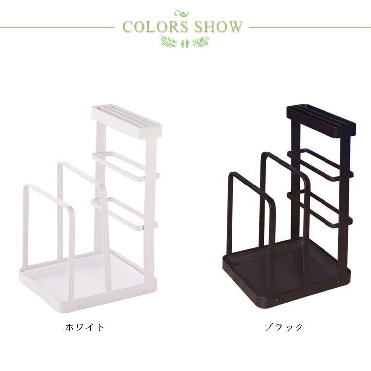 まな板立て 包丁スタンド 奥行き14cm スリム 包丁 まな板 収納ラック 2