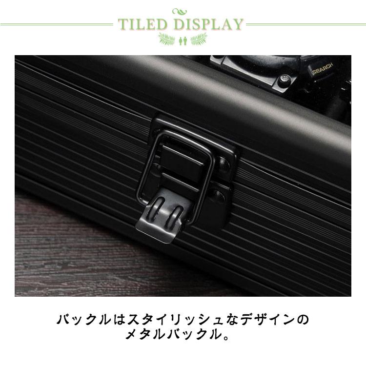 腕時計 収納ケース 5本収納 アルミ ガラス 収納ボックス 高級 北欧