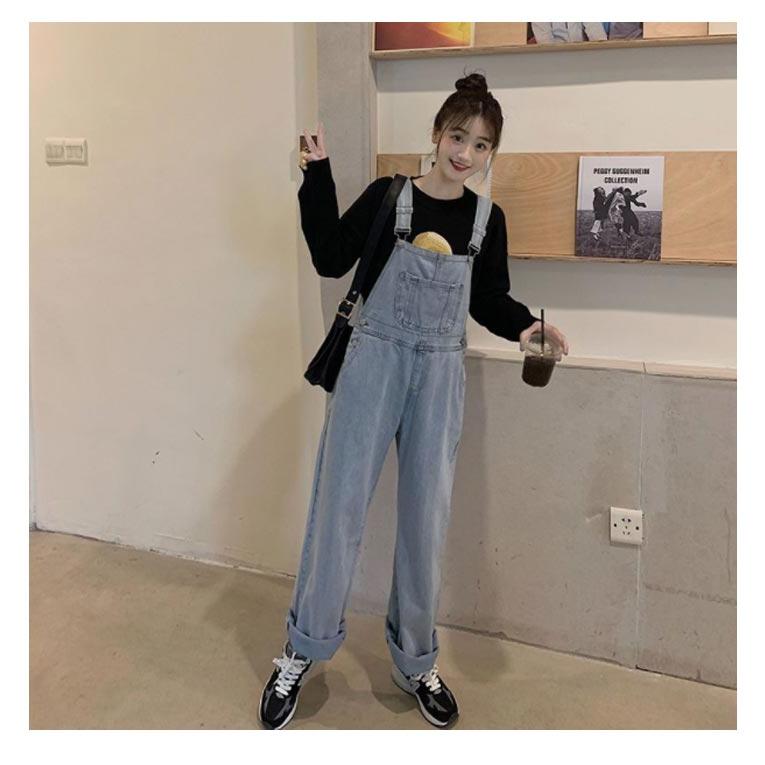 オーバーオール　レディース　トップス　ズボン　デニム　カジュアル　H248 オーバーオール デニム サロペット レディース ポケット