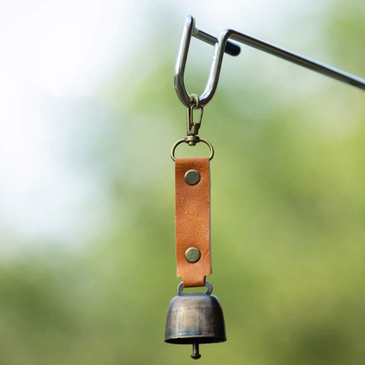 熊よけ鈴 熊鈴 2個セット 熊ベル 消音機能付き 鈴 山鈴 マグネット