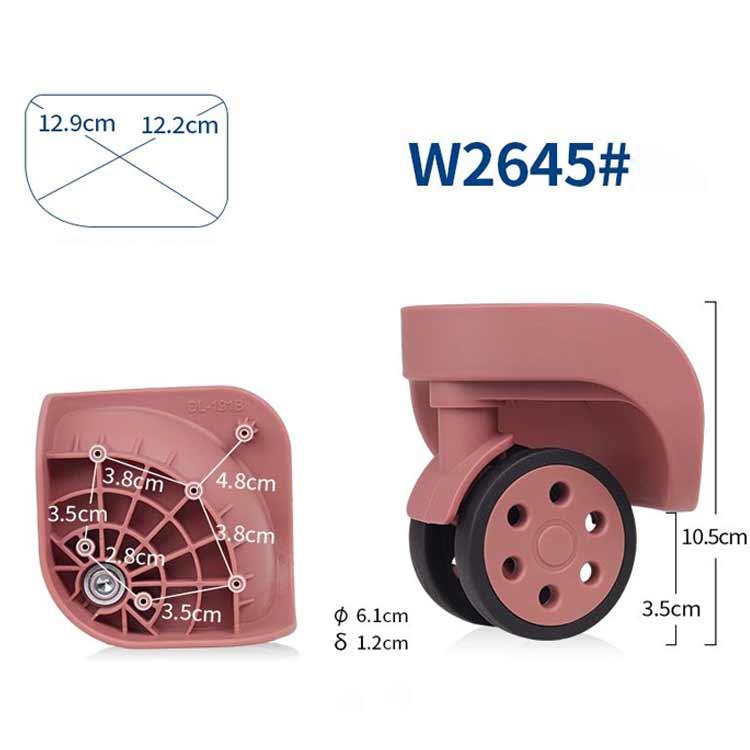 4個セット 交換用キャスター スーツケース 付け替え 車輪 修理