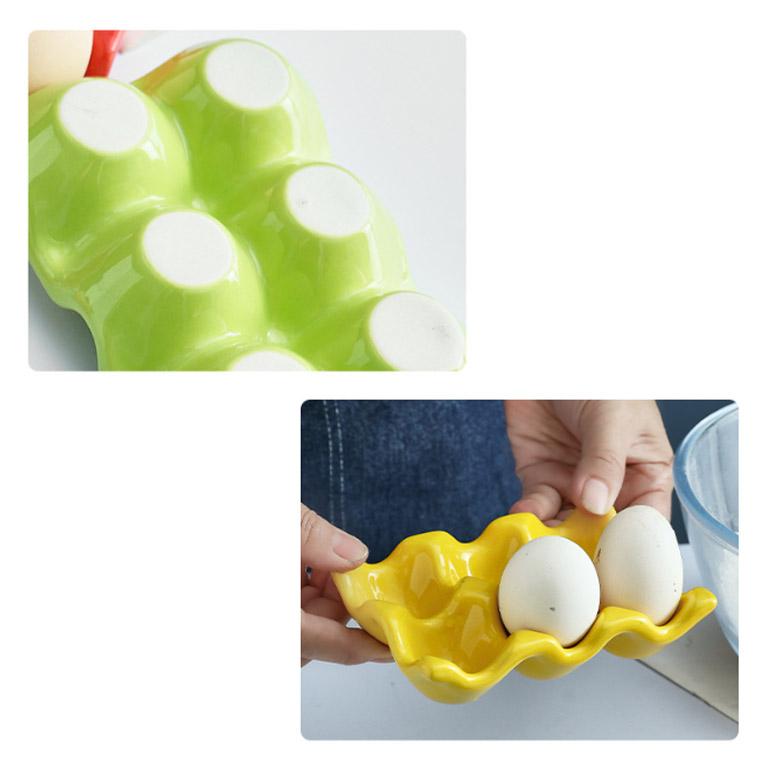 卵ホルダー エッグスタンド 2個セット 陶器 セラミック製 エッグ