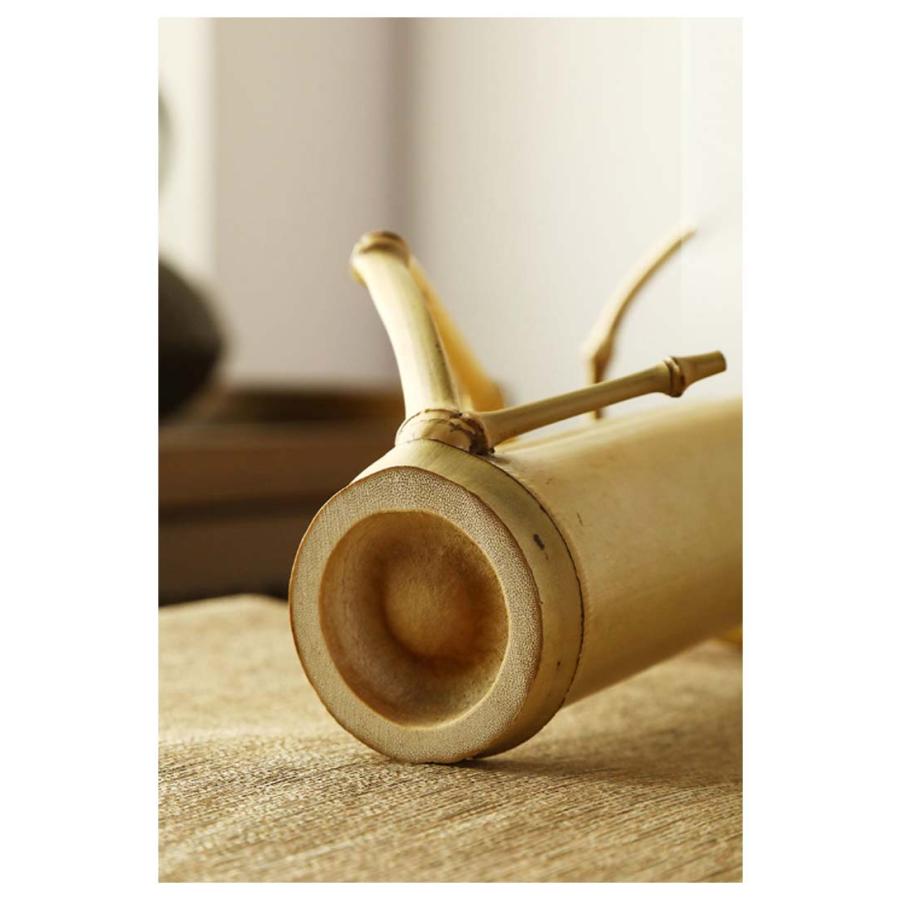 一輪挿し 手作り花瓶 竹製 2個セット 花瓶 花びん 竹の一輪挿し