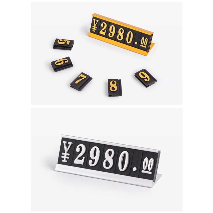 プライスカード プライスキューブ プライスカード×19枚 台座×16 セット