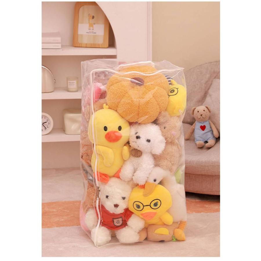 特大 ぬいぐるみ 収納袋 クリアケース 透明 収納ケース 防塵 防水