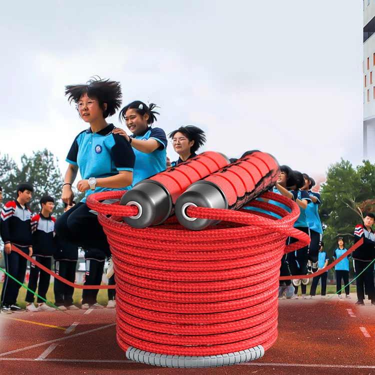 耐摩耗性抜群！ TPUカバー付き 大縄 なわとび ロング 10m 12m