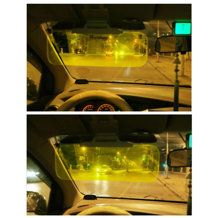 車用 サンバイザー 昼夜兼用 スライドバイザースクリーン 360度回転