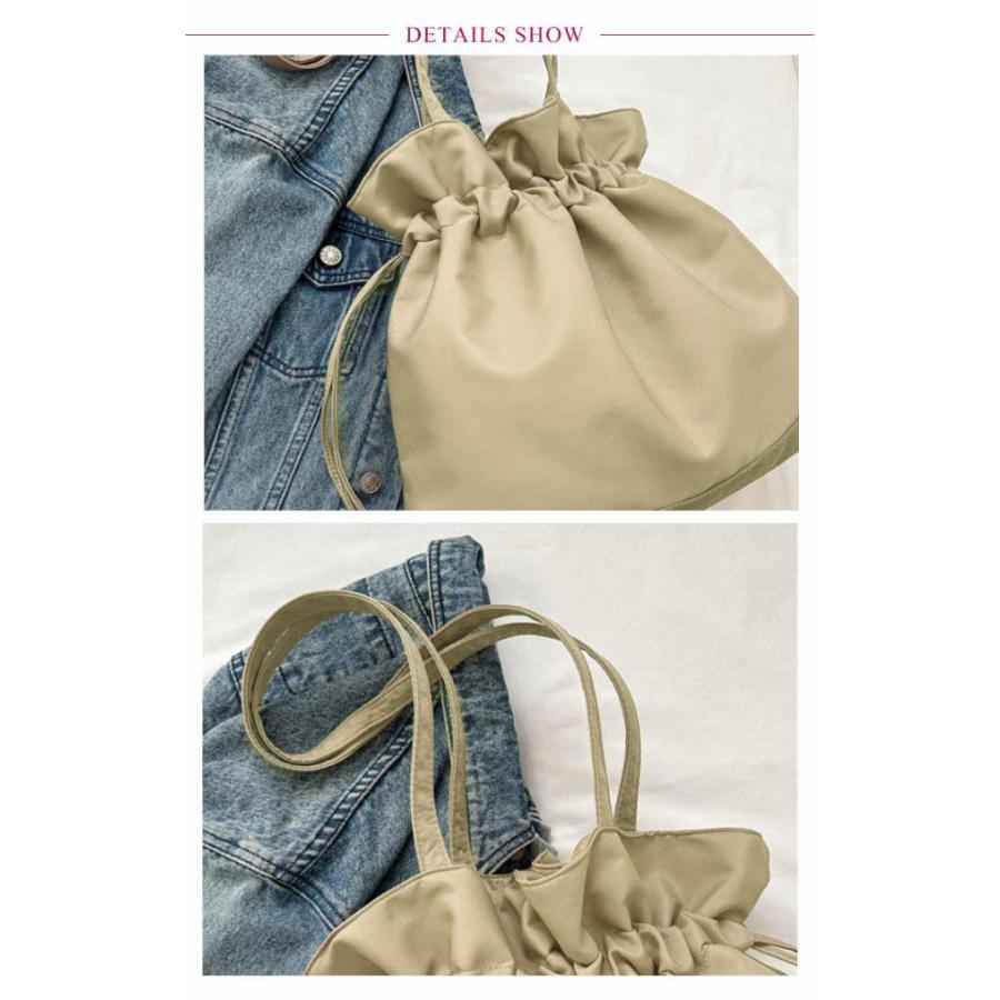 ショルダーバッグ 巾着 レディース 巾着バッグ ショルダー