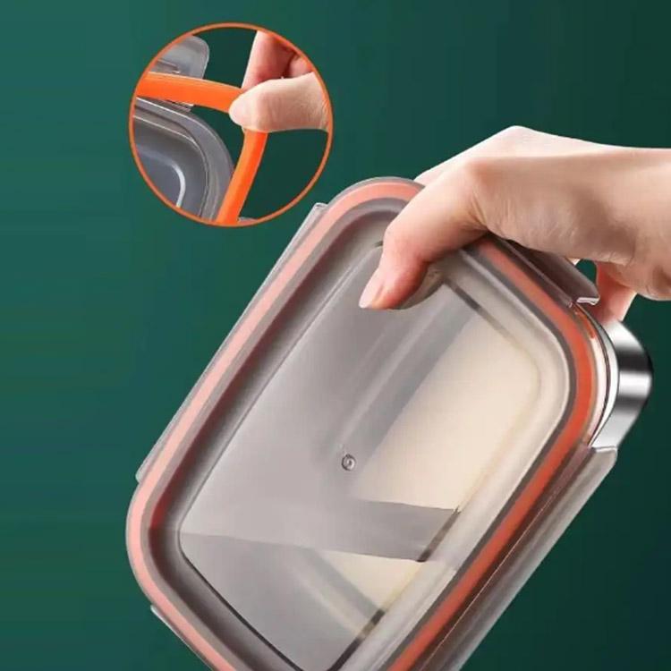 ステンレス 保存容器 四角 角型 深型 1900ML 1100ML 550ML S M L 3個