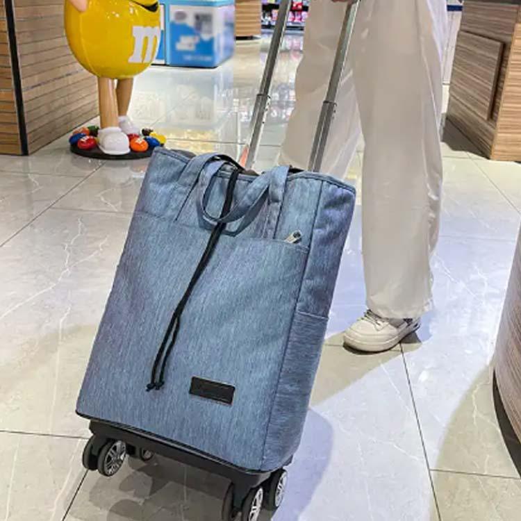 ショッピングカート 4輪 折りたたみ 軽量 横押し 買い物カート 保温