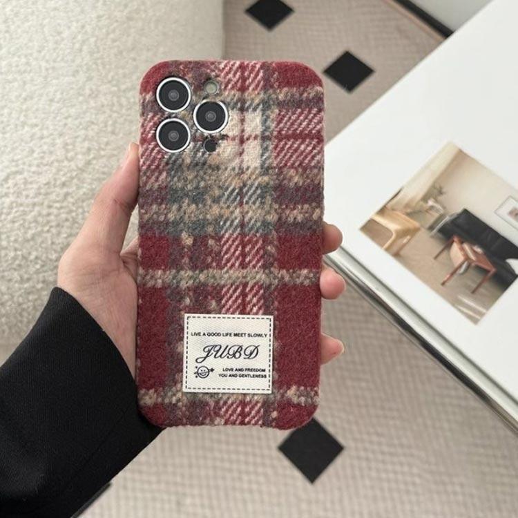 2個セット iPhone スマホケース チェック柄 iPhone15 iPhone14 pro max
