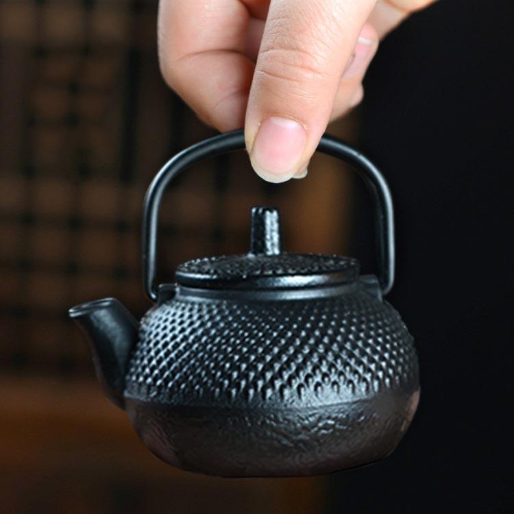 鉄瓶、5000円おまけ付き 南部鉄器 壱鋳堂 ITCHU-DO 鉄瓶 キャストアイアンケトル 0.7L 黒仕上げ