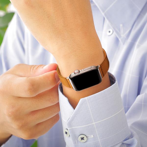アップルウォッチ バンド apple watch ベルト レザー 本革 高級 女性 オシャレ シリーズ 男性 防災 45mm 44mm 40mm 46mm 42mm 41mm 49mm | ブランド登録なし | 28