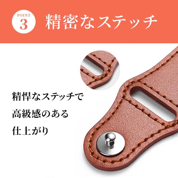 アップルウォッチ バンド apple watch ベルト レザー 本革 高級 女性 オシャレ シリーズ 男性 防災 45mm 44mm 40mm 46mm 42mm 41mm 49mm | ブランド登録なし | 22