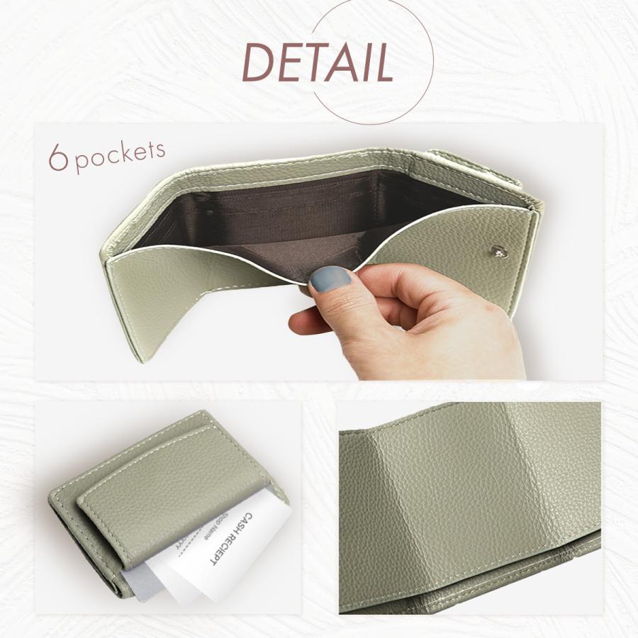 財布 レディース メンズ ミニ財布 三つ折り 高級 コインケース