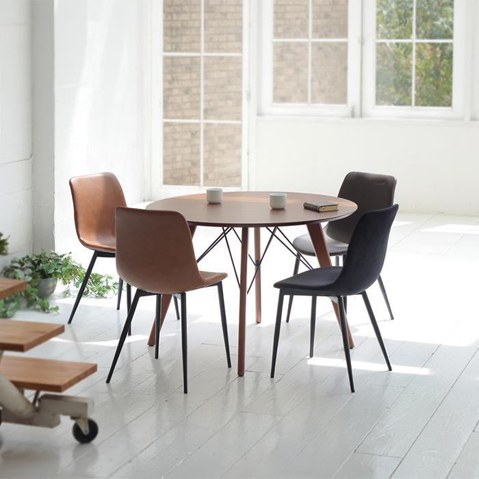 チェア 組立式 アルドチェア 幅455x奥行545x高さ795mm あずま工芸 : A