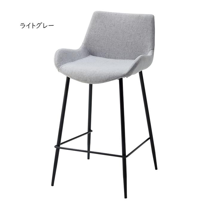 カウンターチェア 完成品 CC-231-B 幅460x奥行490x高さ835mm 桜屋工業