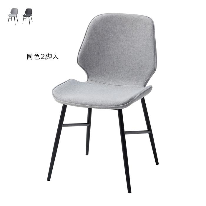 ダイニングチェア 2脚入 完成品 DC-157-F 幅445x奥行605x高さ805mm 桜