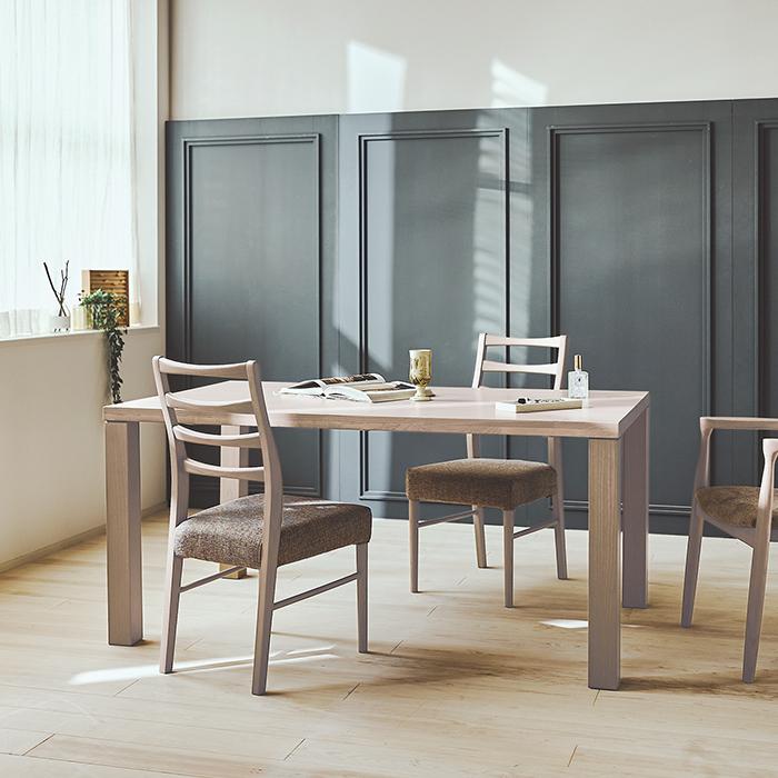 ダイニングテーブル 組立式 DT-13-A150 幅1500x奥行900x高さ700mm 桜屋