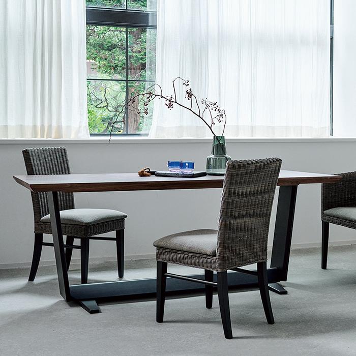 ダイニングテーブル 組立式 DT-20-W180 幅1800x奥行800x高さ700mm 桜屋