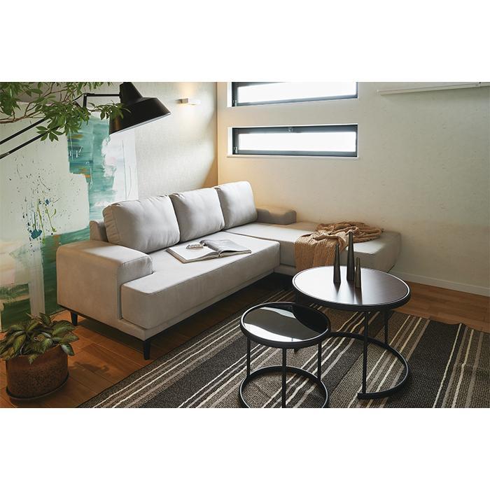 ソファ 脚部組立式 LS-424-Lex 幅2130x奥行1580x高さ800mm 桜屋 ソファ 脚部組立式 LS-424-Lex 幅2130x奥行1580x高さ800mm 桜屋