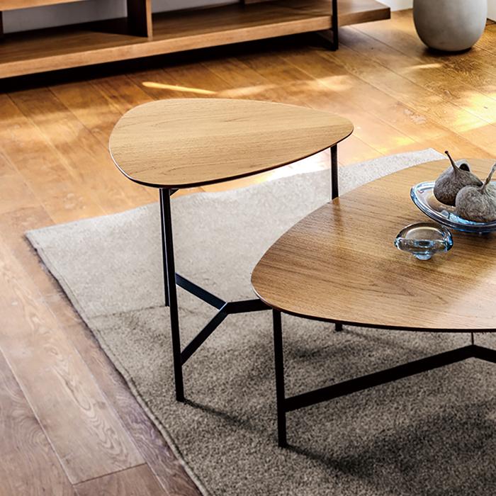桜屋工業　リビングテーブル リビングテーブル 完成品 LT-345-N 幅560x奥行545x高さ520mm 桜屋工業