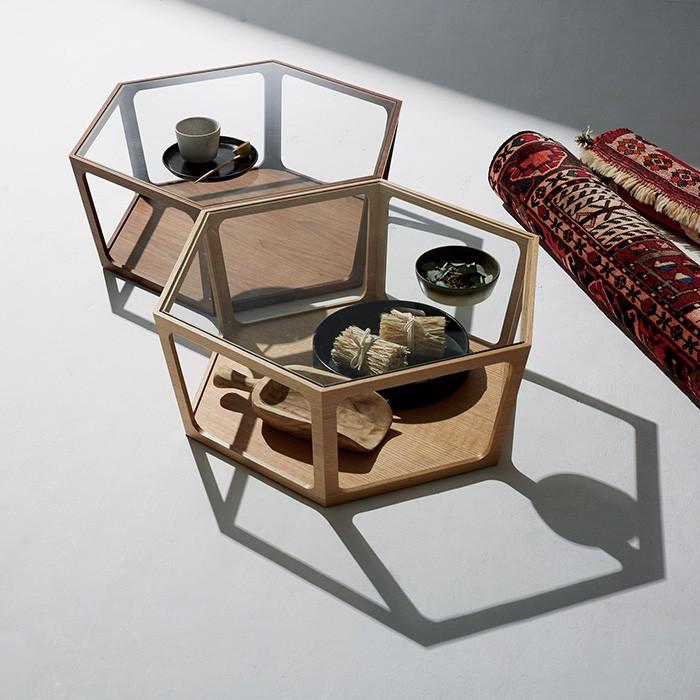 リビングテーブル LT-69 完成品 幅920x奥行800x高さ340mm 桜屋工業 : A