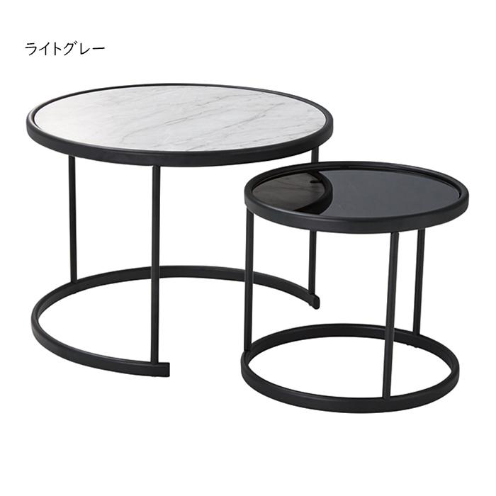 リビングテーブル 組立式 LT-82-D 幅600x奥行600x高さ435mm 桜屋工業