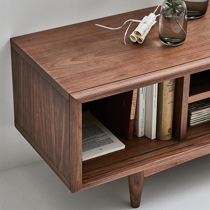 テレビ台 脚部組立式 LV-81-150W 幅1500x奥行400x高さ450mm 桜屋工業