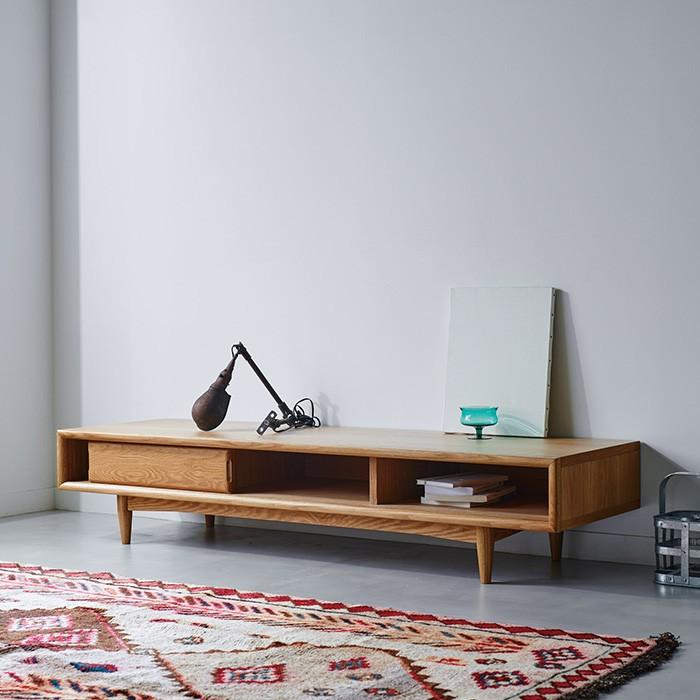 お値下げ！桜屋工業 CHERRY テレビボード 幅165cm 奥行50cm 高さ33cm LV-82-165 木製 ウッディグレー テレビ台 札幌 西岡店 テレビボード LV-87-165 CHERRY チェリー 桜屋工業 HOMEDAY ホームデイ