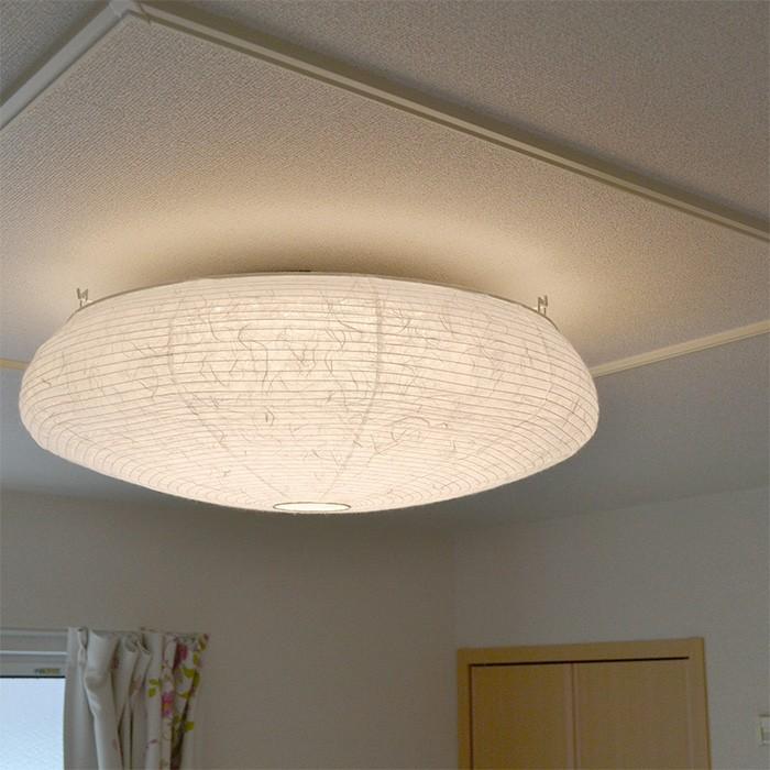LEDシーリングライト 和紙 nest 雲龍白 幅590x奥行590x高さ180mm 彩光 