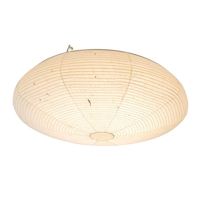 LEDシーリングライト 和紙 nest 美濃粕紙 幅590x奥行590x高さ180mm 彩