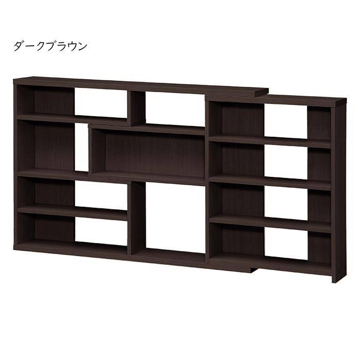 本棚 組立式 ECラック ECR8012S 幅118〜155x奥行19x高さ80cm 大洋の画像