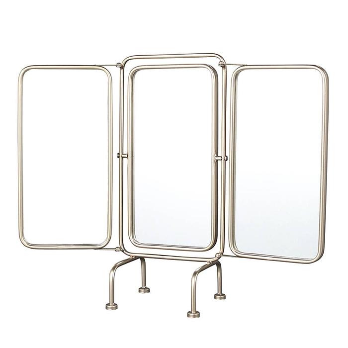 DULTON（ダルトン） 鏡 TABLETOP 3-SIDED MIRROR RNJ-0901 幅585x奥行
