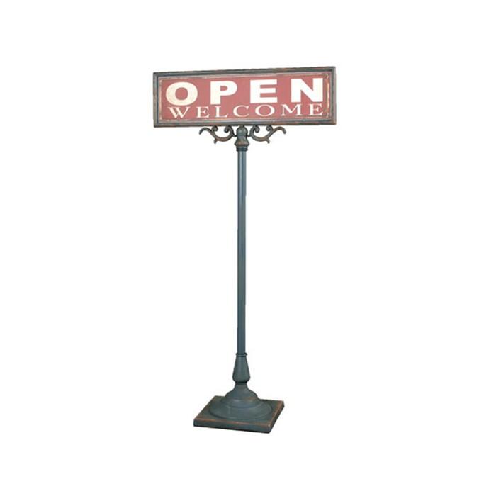 オープン クローズ サインスタンド OPEN-CLOSED SIGN STAND 組立式 幅